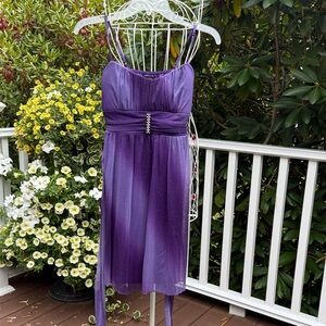 Ruby Rox Elegant Purple Kids Formal Dress